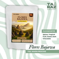 Taraz Roastery Biji Kopi Arabika Flores Bajawa Fullwash - Sweet Chocolate & Spices Single Origin Cof