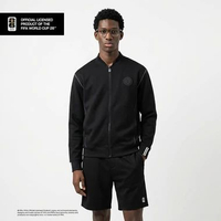 LARUSSO FIFA Collection - Jaket Bomber Pria Premium Official Fifa World Cup 2026 - Black S
