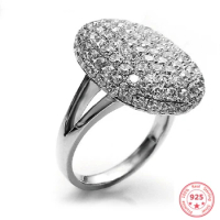 Hot Sale Stylish S925 Rings For Women Jewelry Vampire Twilight Bella AAAAA Zircon Engagement Wedding Party Cosplay Ring