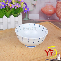 【堯峰陶瓷】日本美濃燒 十草4.5吋 碗 圓缽 單入 | 日本料理蒸煮物 | 線條紋 | 餐具