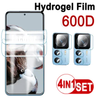 4 IN1 Soft Hydrogel Film For Xiaomi 12 Lite 12T Pro Protection Xiaomy Xiomi For Xiaomi 12Lite 12TPro Not Glass Screen Protector