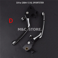 MACTIONS Motorcycle Brake Lever Clutch For Harley Sportster 883 1200 Iron XL Touring Road King Elect