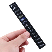 Phóng to Font Chữ 1PC Tủ lạnh Công cụ Cho Hồ Cá STICK-On Bể cá Bể cá Nhiệt Kế Kiểm Soát nhiệt độ Nhi