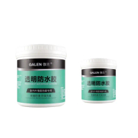 【生活達人】買大送小 GALEN伽蘭強效透明防水膠500g+300g(止漏防水 環保無毒)
