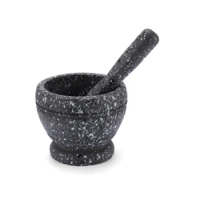 2024 New Plastic Pestle and Mortar Set Herb Bowl Easy to Use and Clean Herb Grinder Gift