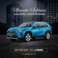 Kaca Film V-KOOL Ultimate Solitaire TOYOTA RAV4 Depan VK30