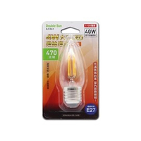 【Double Sun】 A-C36-4 4W大尖LED燈絲燈泡E27(暖白光)