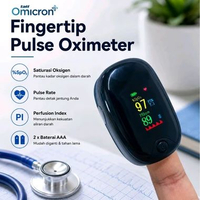 Taffomicron Pulse Oximeter Saturasi Oksigen Darah Hitam