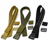 1.5" Thigh Strap Tactical Drop Leg Strap Band with Quick-Release Buckle,Non-slip Airsoft Leg Strap Belt Holster Accessories