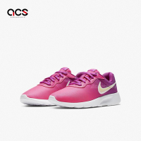 Nike 休閒鞋 Tanjun Print GS 大童鞋 女鞋 粉紅 白 漸層 運動鞋 AV8858-500