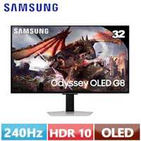 SAMSUNG三星 32型 Odyssey OLED G8 4K 電競顯示器 S32DG802SC