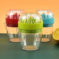 Portable Blender Manual Fruit Juicer Lemon Squeezer Machine With Pour Spout Multifunctional Orange Juicer Maker Kitchen Tools