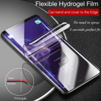 3D Curved Edge Full Cover Hydrogel Film For Sony Xperia XZ3 XZ2 XZ1 Compact Premium XA1 XA2 Plus Ultra Screen Protector Film