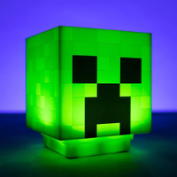 *【Paladone UK】Minecraft麥塊 遊戲音效 造型小夜燈-苦力怕