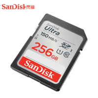 SanDisk sd卡256g內存卡高速相機攝像機適用佳能尼康索尼松下存儲卡microSD