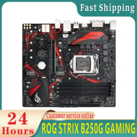 Used Asus ROG STRIX B250G GAMING DDR4 LGA 1151 B250 desktop board 64GB USB2.0 USB3.0 DVI HDMI