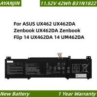 NEW B31N1822 11.52V 42Wh Laptop Battery For ASUS UX462 UX462DA Zenbook UX462DA Zenbook Flip 14 UX462DA 14 UM462DA