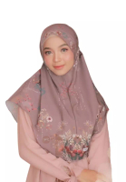 Hijab Wanita Cantik.com Hijab Instan Baiti Ery Varian Cocoa