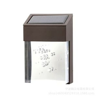 太陽能圍牆戶外防水壁燈花園庭院牆壁燈別墅外牆太陽能過道陽臺