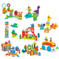 【Mega Bloks 美高積木】經典益智積木(兒童積木/大積木/學習積木/創意DIY拚搭/男孩玩具/女孩玩具)