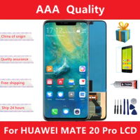 TFT Mate20 Pro Display with frame Replacement for Huawei Mate 20 Pro LCD Display Touch Screen Digitizer Repair Parts