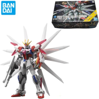 In stock Gundam BANDAI HG Bright Red Strike Gundam 15CM PVC Action Figures Toys Collection Gifts