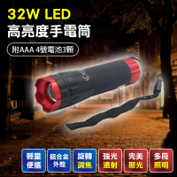 【Cxin】32W高亮度LED手電筒(手電筒)