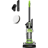 Powerful Bagless Upright Carpet and Floor Airspeed Ultra-Lightweight Vacuum Cleaner, w/Replacement Filter, Green