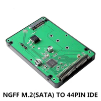 44 Pin M.2 NGFF SATA SSD to 2.5 IDE SATA SSD Converter SATA Adapter Card IDE Adaptor Convertor B+M Key