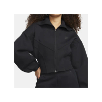 【NIKE 耐吉】AS W NSW TCH 女款 黑色 休閒 蓬鬆 冬季 保暖 夾克 外套 FN2524-010