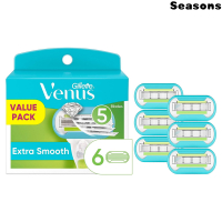 Practical Gillette  Gillette  Venus  Super Smooth Womens Shaver Blade Refill 6  Support  Designed fo