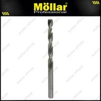 MOLLAR HSS 6 mm Mata Bor Besi Aluminium Kayu Matabor 6mm - Satuan