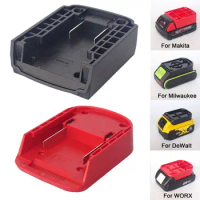 Portable DIY Adapter ABS Durable Charging Head Shell Holder Base for Makita/DeWalt/WORX/Milwaukee 18V Lithium Battery