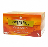 英國唐寧茶 TWININGS-極品錫蘭茶包 PURE CEYLON TEA 2g*25入/盒-【良鎂咖啡精品館】