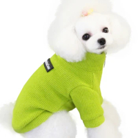 Korean pet clothing autumn and winter clothing cat and dog sweater Teddy small dog pomebi bear two legged vest autumn clothing