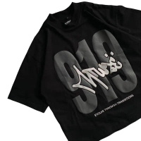 【COD】Black Artistic 919 Print with 'Lost to M Evolve Through Transitions' ＆ DON'T CALL ME |   Street