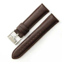 22MM Men's Watch Strap Genuine Leather Watch band For Fossil FS5061 FS5237 ME3052 Watch Strap Replace Accessories +install Tools