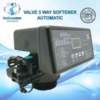 kepala filter otomatis softener / valve 5 way automatic softener - kepala filter air frp softener ot