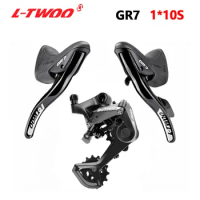 LTWOO GR7 10s Road 1x10 Speed Groupset 10 Velocidade R/L Shifters + Rear Derailleurs Gravel-bikes Compatible With Shimano 4700