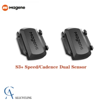 Magene S3+ Speed Cadence Sensor ANT+ Bluetooth-Compatible Speedmeter Dual Sensor For Garmin iGPSPORT XOSS Bryton Computer