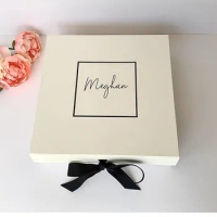 Personalised Real Foil Gift Box, Bridesmaid Proposal Box, pink Will You Be My Bridesmaid box rose gold Birthday gift box