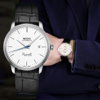 MIDO美度 官方授權 BARONCELLI永恆系列 復刻機械腕錶 禮物推薦 畢業禮物 39mm/M0274071601000