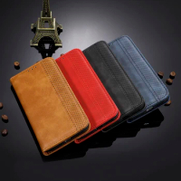 Suitable for Infinix Hot 10 Play flip magnetic protective case Infinix X688 wallet type mobile phone full leather case