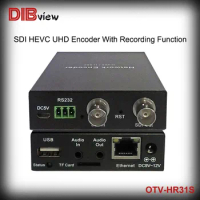 Dibview OTV-HR31S SDI To IP Video IPTV Streaming Encoder H265 HEVC Encoder IPTV OTT Cable TV Encoder For Hotel System