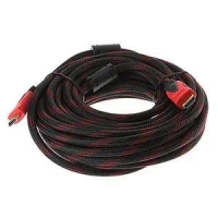 Enokishop8 Kabel HDTV to HDTV 30 Meter HDMI Jaring 30M Dukungan Resolusi Tinggi 480p 720p 1080p 1180