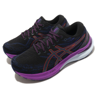 Asics 慢跑鞋 GEL-Kayano 29 D 女鞋 寬楦 紫 黑 回彈 緩震 運動鞋 亞瑟膠 亞瑟士 1012B297003