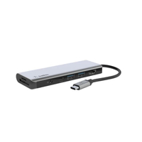 ฮับมัลติพอร์ต USB-C 7-in-1 มี HDMI 4K @30Hz/USB 3.0/3.5mm/SD รองรับกำลังไฟสูงสุด 100 วัตต์ ใช้ได้กับ