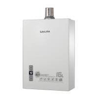 (全省安裝)櫻花16公升強制排氣(與DH-1631F/DH1631F同款)熱水器天然氣DH-1631FN