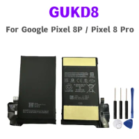 4950mAh Replace Battery GUKD8 For Google Pixel 8P Pixel 8 Pro Phone Batteries +Free Tools