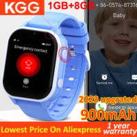 4G Kids Smart Watch Phone 1GB+8GB GPS WIFI Location Video Call Remote Monitor SOS Track IP67 Waterproof Children Smartwatch